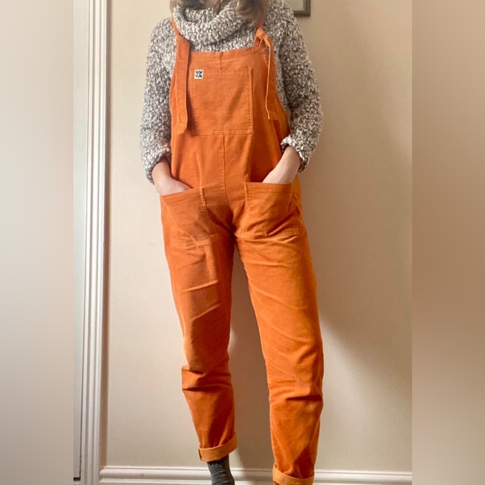 Lucy & Yak organic corduroy overalls